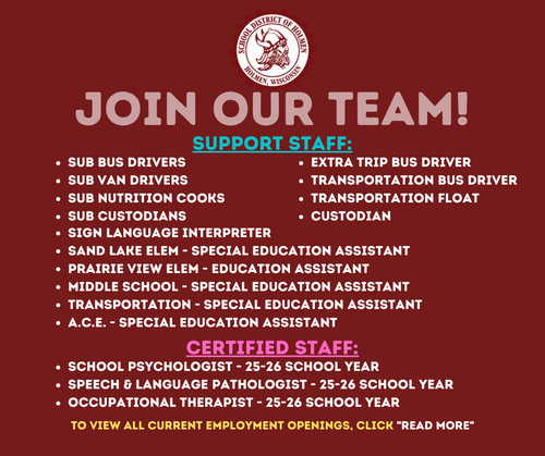 Join Our Team!