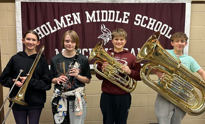 WCBA Honors Band Students